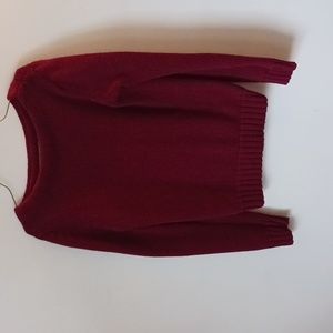 Vintage lands end 100% wool sweater